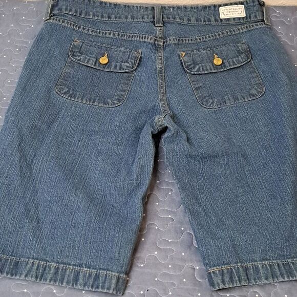 Levi Strauss bermuda jean shorts size 12 - Picture 4 of 5